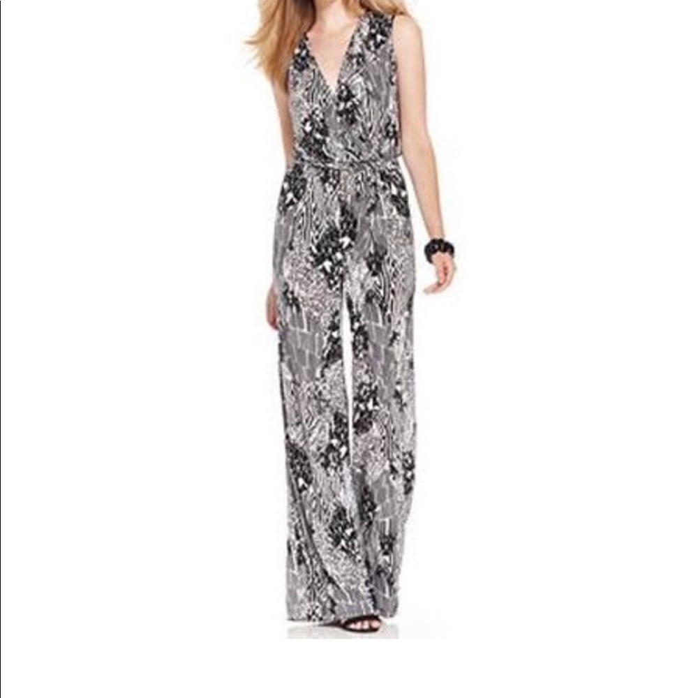 Style&Co animal patch jumpsuit  L&XL